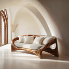 Organic Sculptural Sofa For Living Room Space