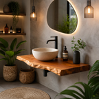 Mid Century Bathroom Vanity Decorating Ideas