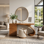 Modern Handmade Vanity Desk For Bedroom