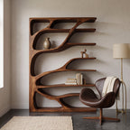 Modern Statement Bookshelf For Home Interiors Decor