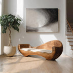 Artistic Sofa With Organic Design For Living Room