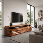 Modern TV Console With Shelf And Drawers For Living Room