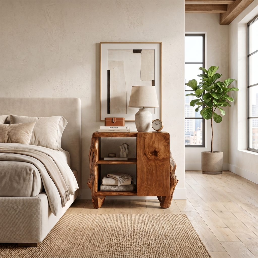 Rustic Side Cabinet For Bedroom Furniture Solutions