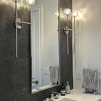 Boule De Radiant Crystal Grand Wall Sconce
