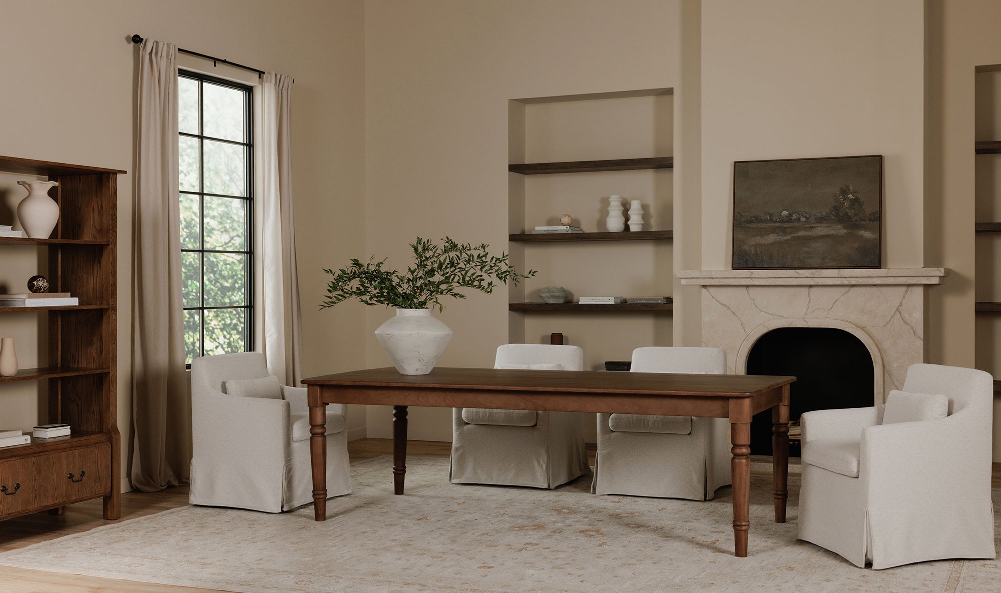 Cortez Slipcover Dining Chair