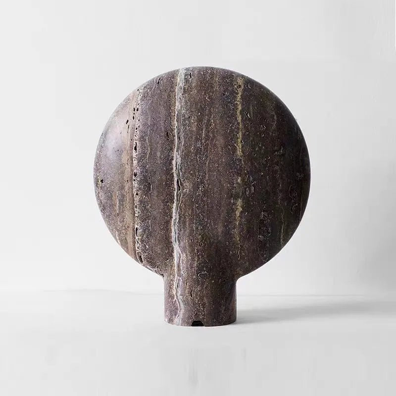 buyLivia Travertine Table Lamp - Morsale