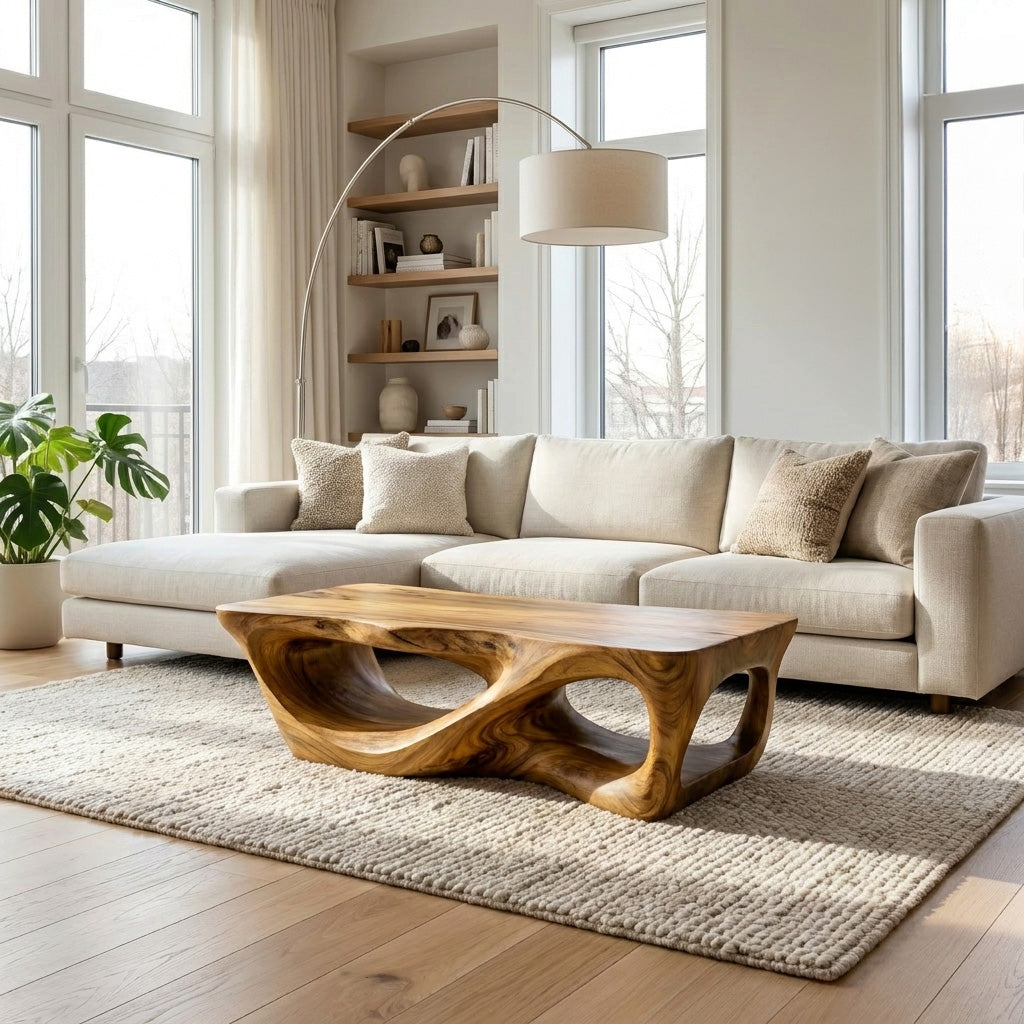 Minimal Coffee Table For Living Room Interiors