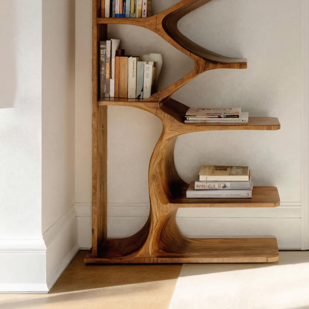 Modern Freestanding Bookshelf For Living Room