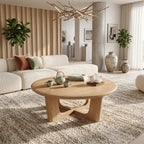 Modern Handcrafted Live Edge Low Table For Living Room Furniture Decor