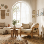 Modern Handcrafted Armchair For Living Room Or Reading Corner
