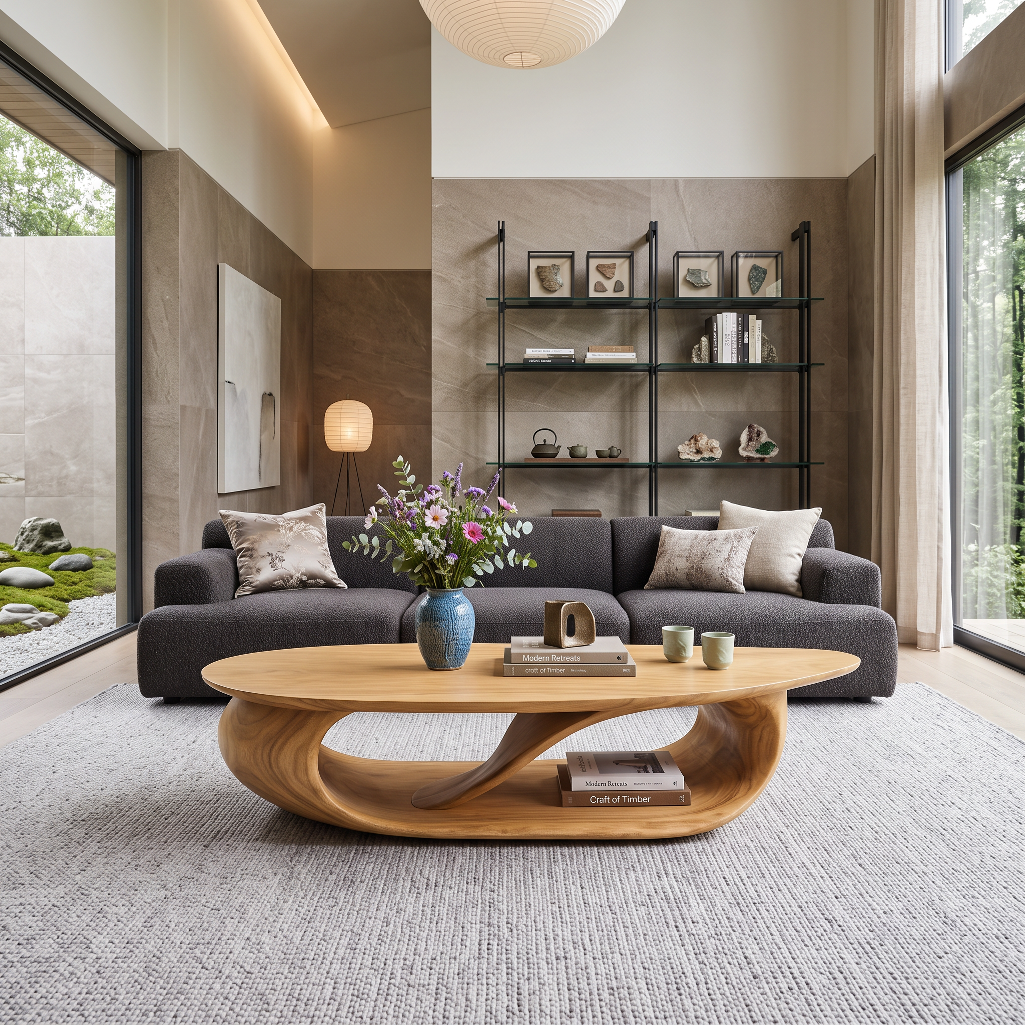 Rustic Coffee Table For Handmade Furniture Decor