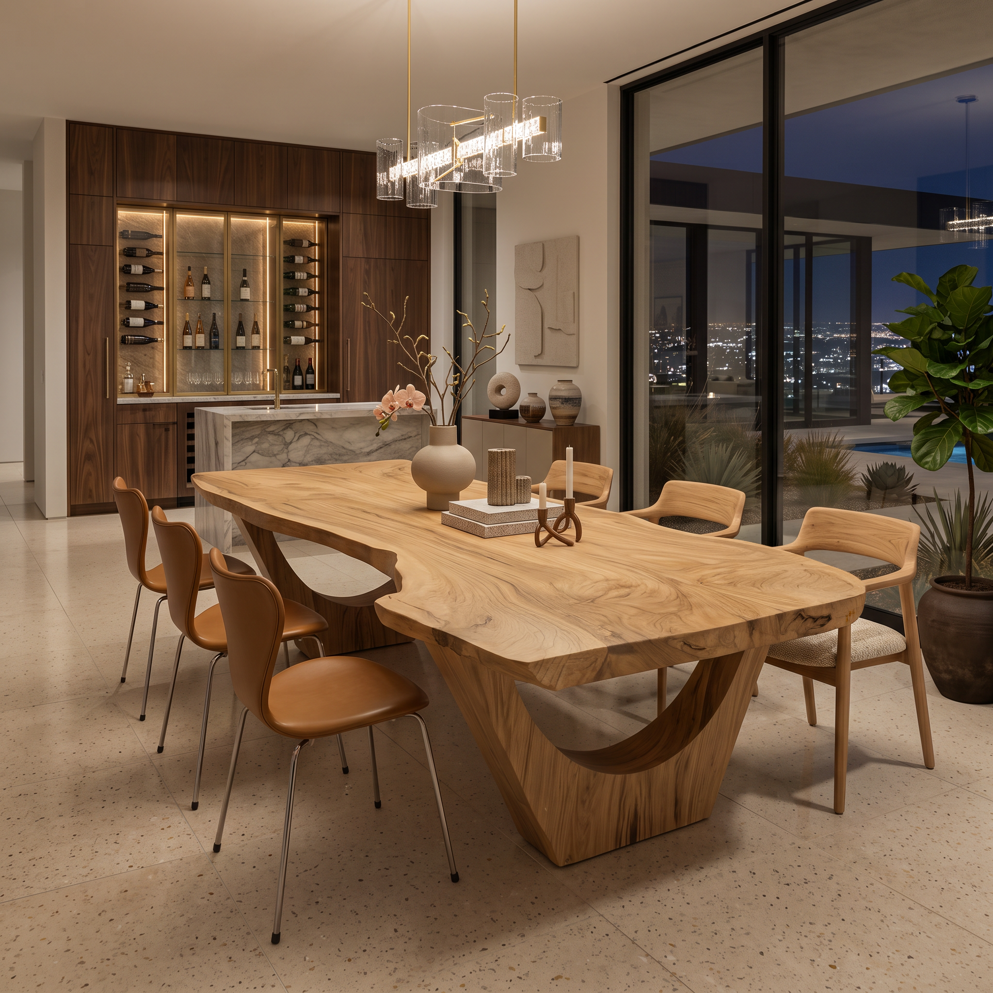Contemporary Dining Table For Elegant Modern Homes