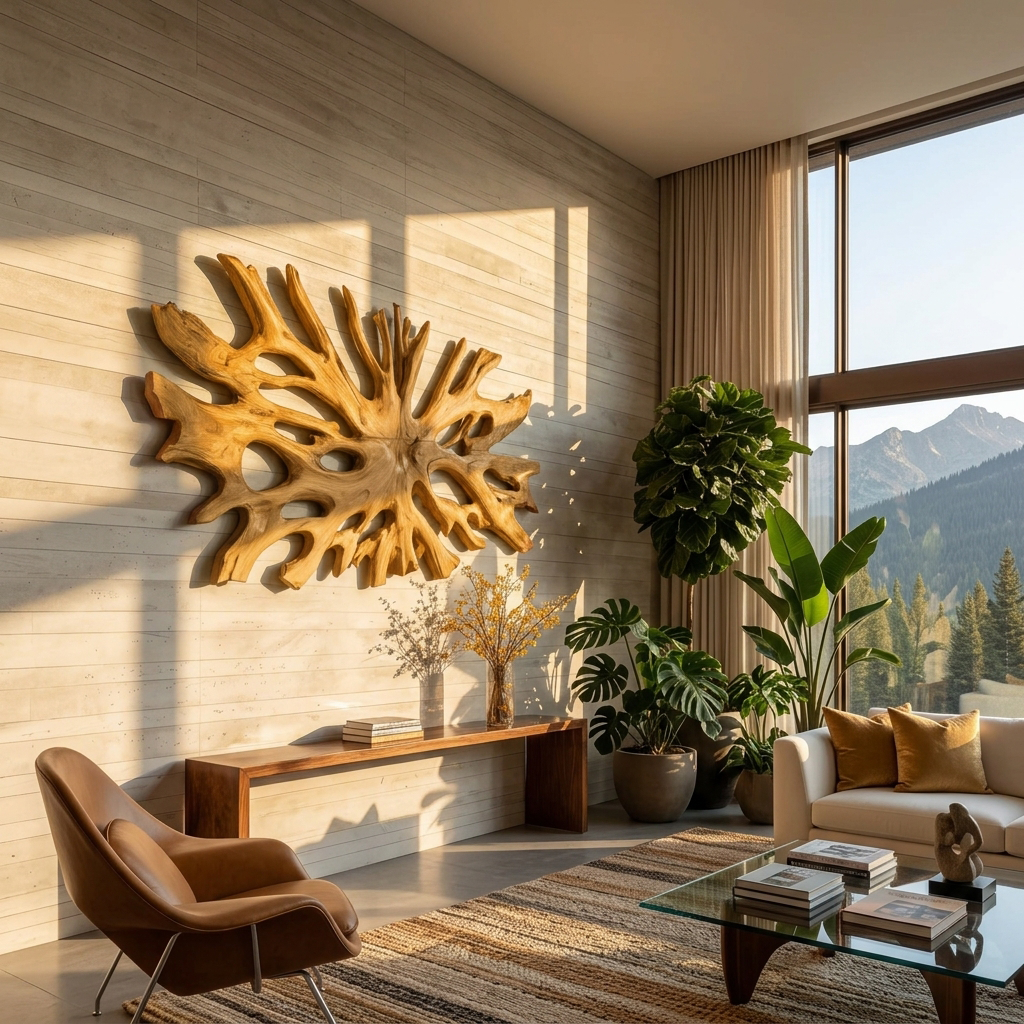 Large Organic Wall Art For Living Room