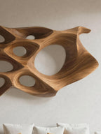 Organic Sculptural Wall Art Panel For Living Room Or Bedroom