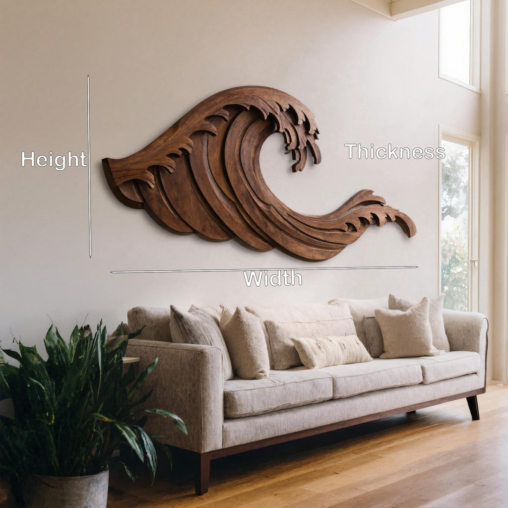 Organic Wave Wall Art Coastal Inspired Art For Living