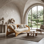 Organic Sculptural Sofa For Living Room Space