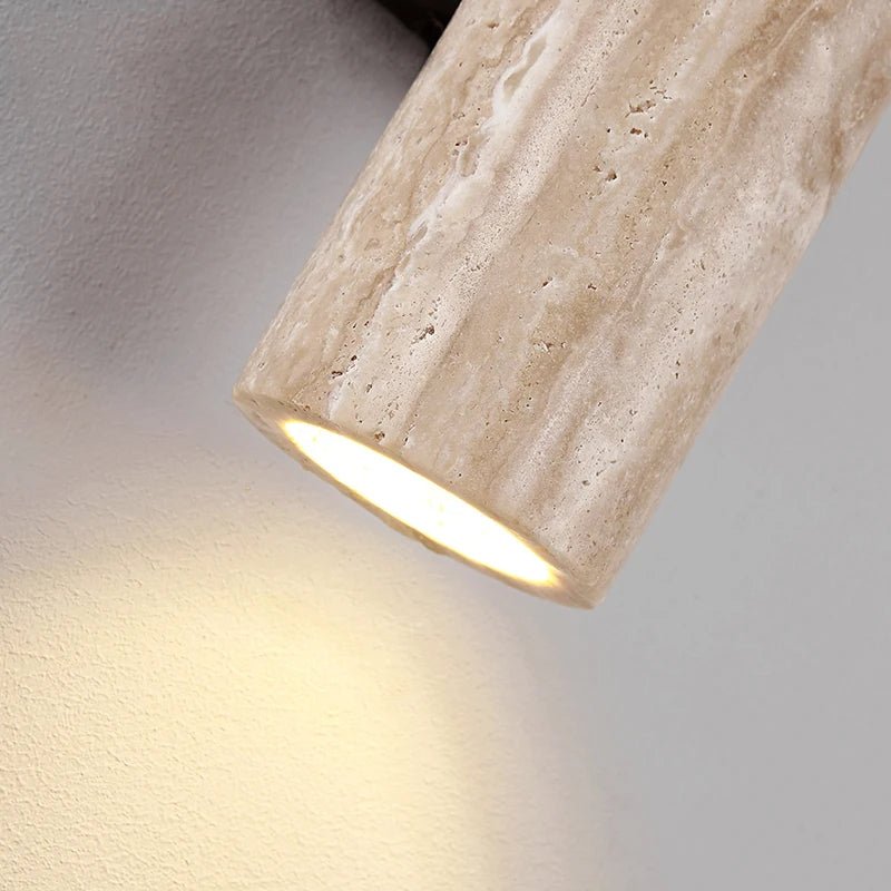 buyLunaro Travertine Wall Sconce - Morsale