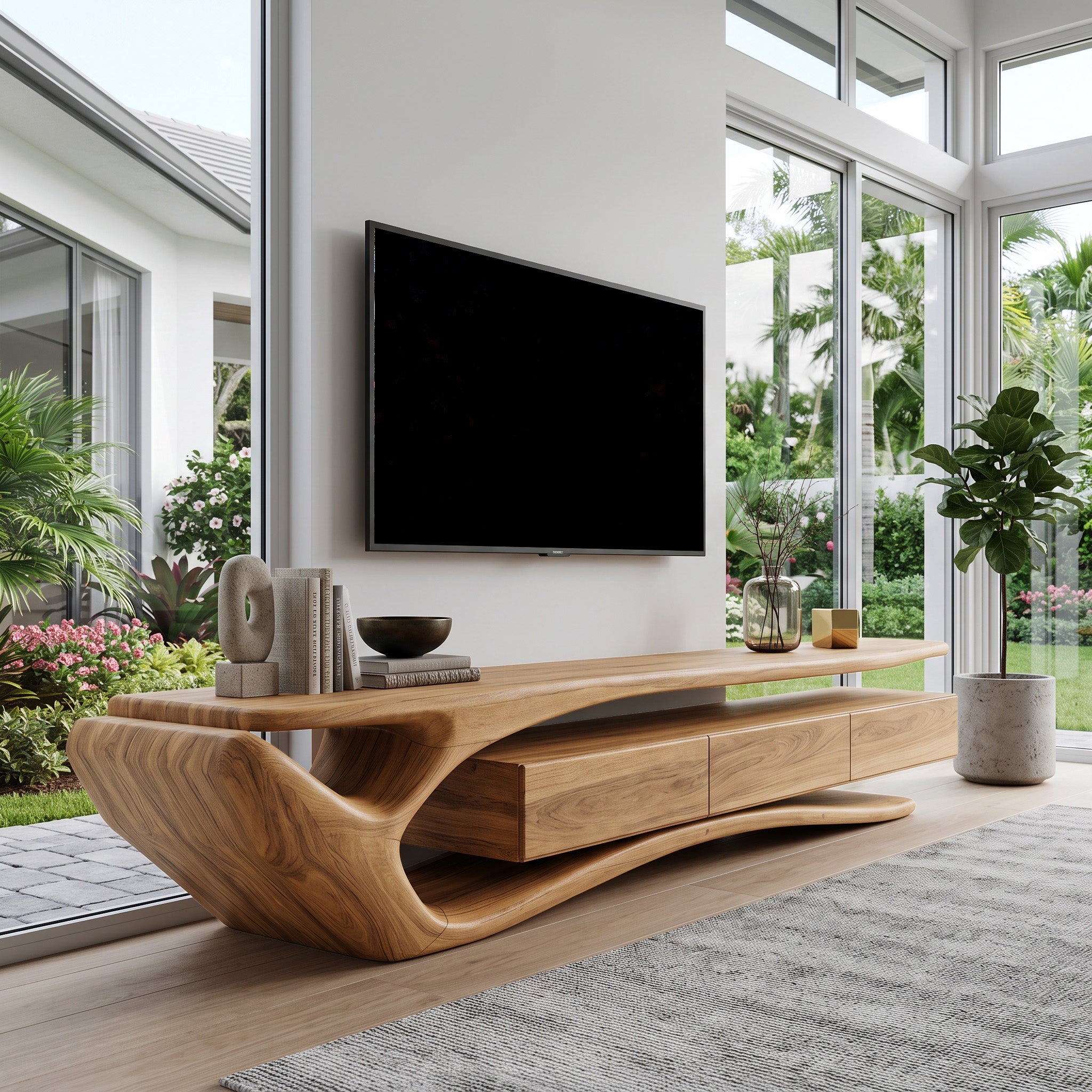 Contemporary TV Stand For Living Room