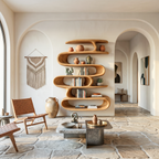 Elegant Wall-Mounted Shelf For Modern Home Decor