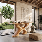 Handcrafted Console Table Furniture Decor