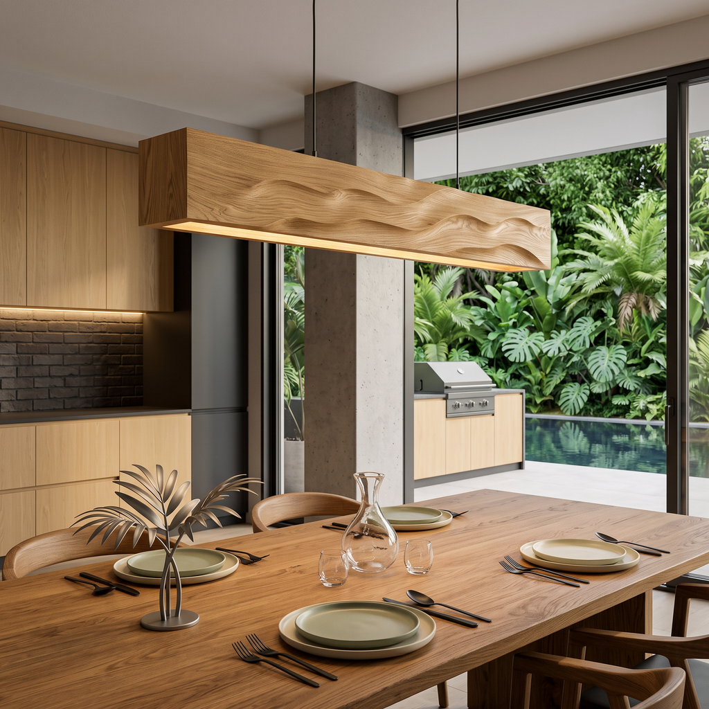 Elegant Pendant Light Combining Modern Design For Kitchen