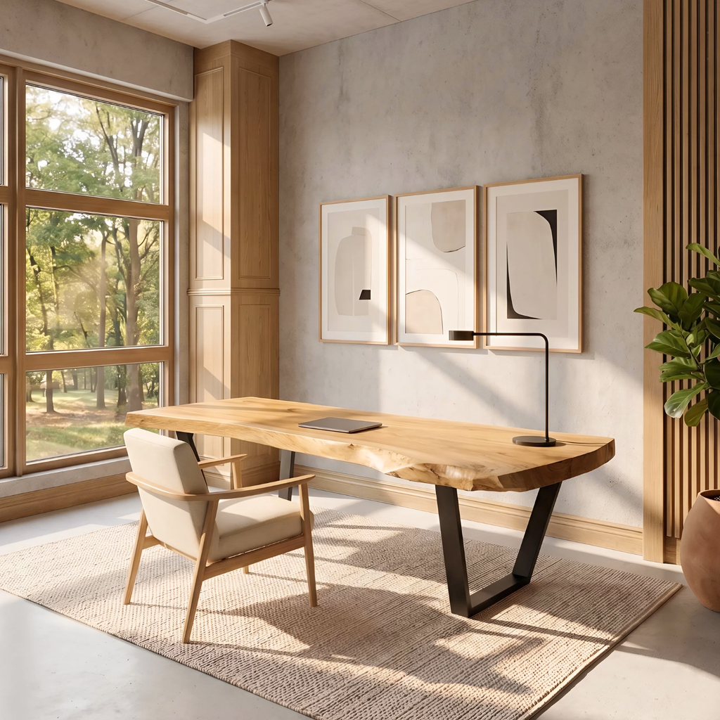 Modern Solid Wood Desk For Bedroom Furniture