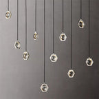 Eclatant Celestial Orbit Linear Chandelier 54"