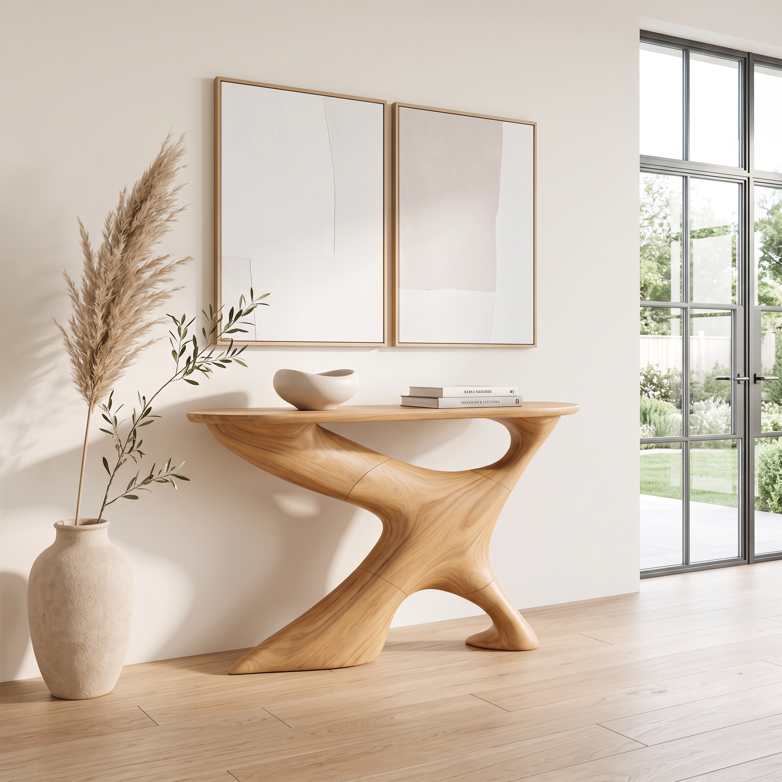 Handcrafted Foyer Table Furniture Decor