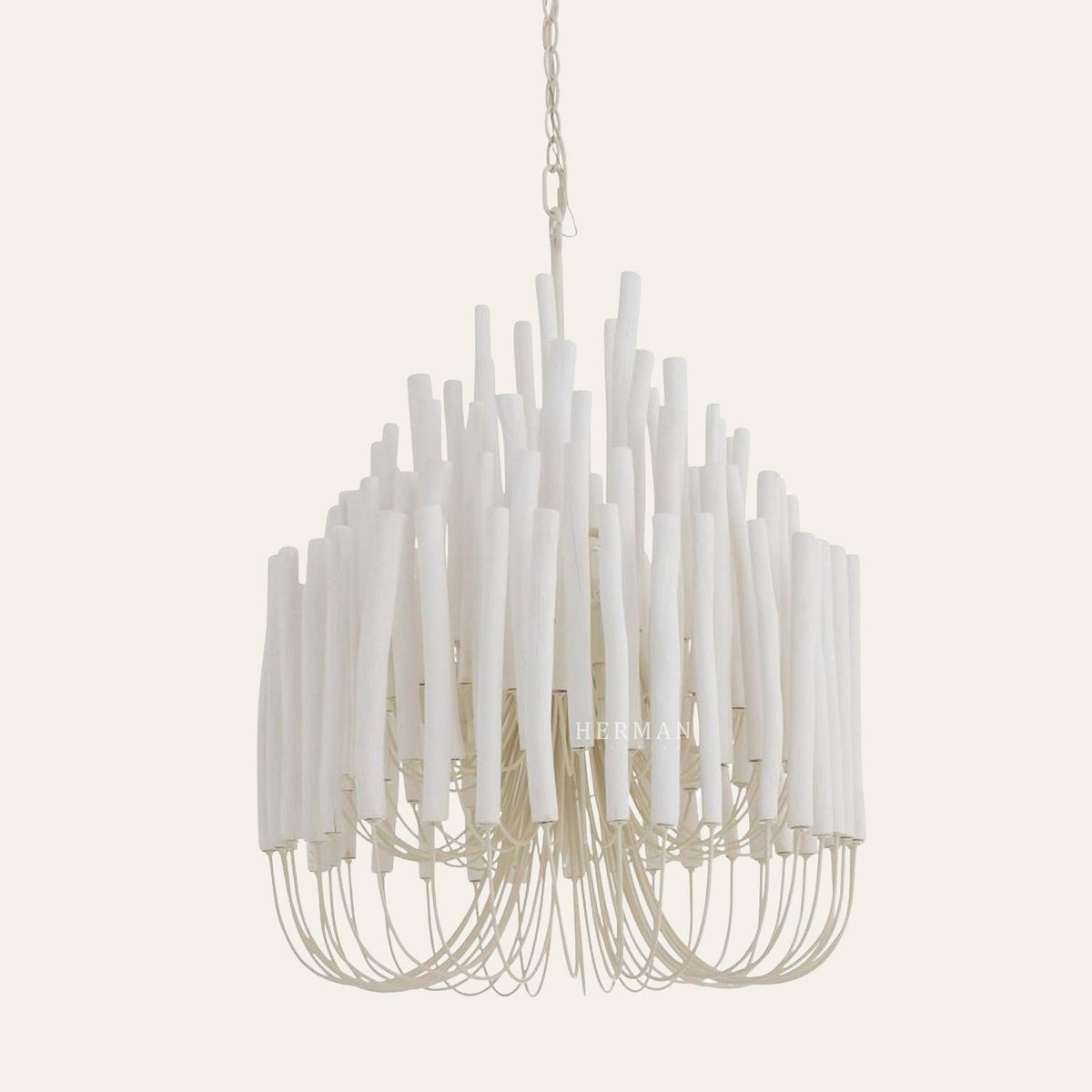 Tilda Alabaster Chandelier  21" 36"