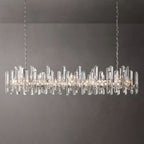 Monclair Radiant Crystal Linear Chandelier 72"