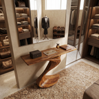 Rustic Console Table Entryway Design