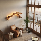 Modern Organic Branch LED Wall Lamp For Bedroom