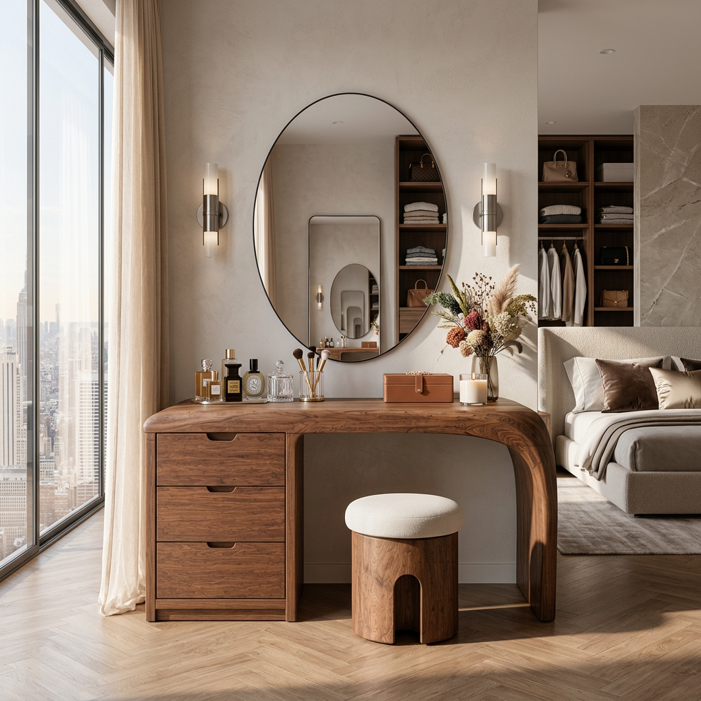 Modern Vanity Table For Bedroom Makeup