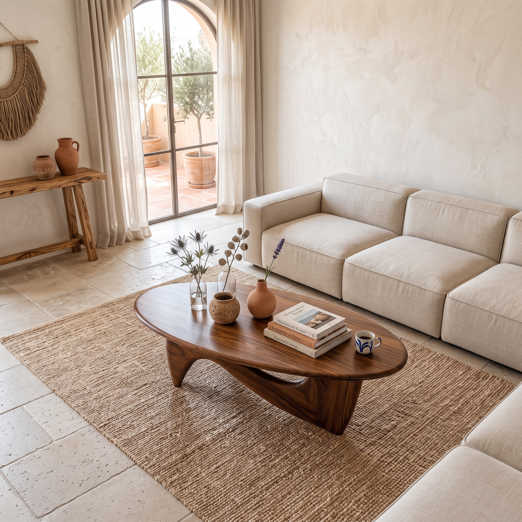 Rustic Solid Wood Table For Timeless Decor