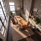 Modern Solid Wood Desk For Bedroom Furniture