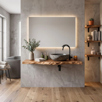 Mid Century Bathroom Vanity Decorating Ideas