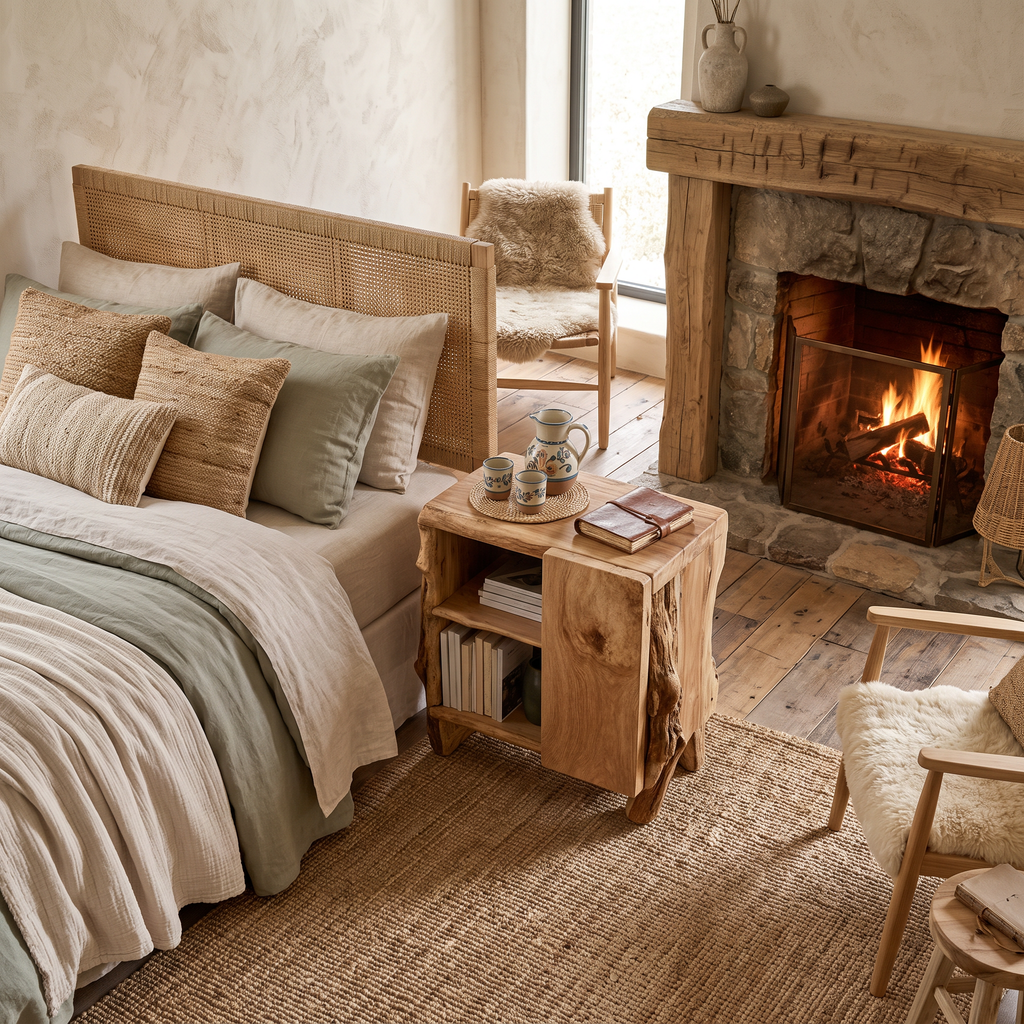 Rustic Side Cabinet For Bedroom Furniture Solutions