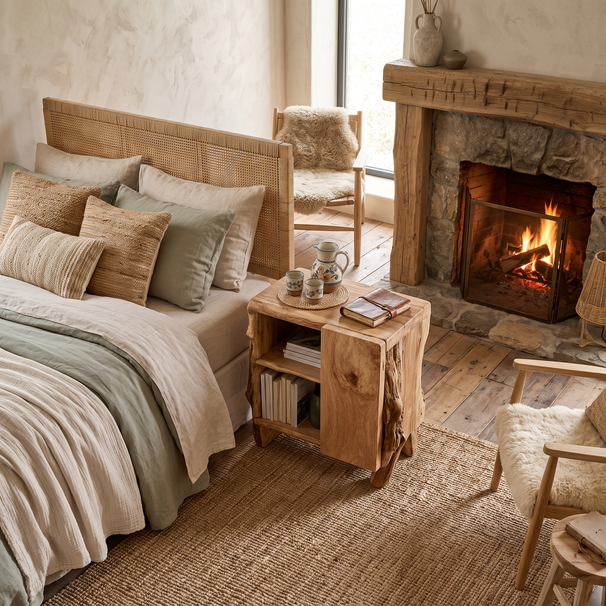 Rustic Side Cabinet For Bedroom Furniture Solutions