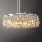 Marignan Modern Crystal Round Chandelier 48"