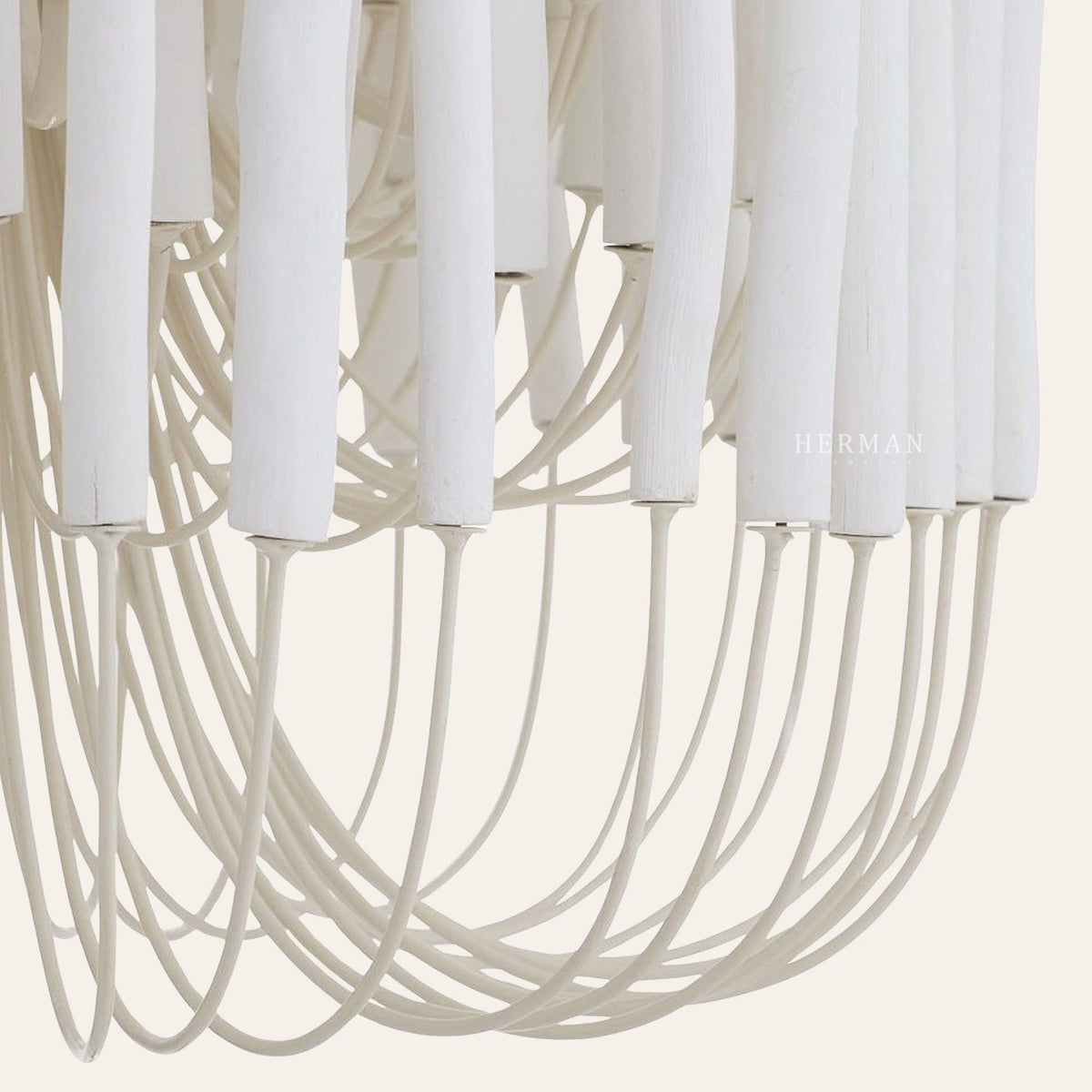 Tilda Alabaster Chandelier  21" 36"