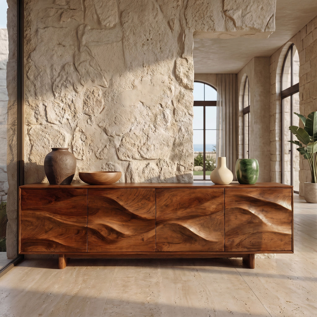Minimalist Modern Sideboard Console For Living Room