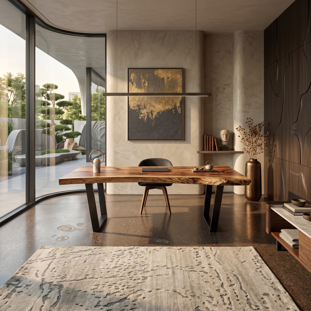Modern Solid Wood Desk For Bedroom Furniture
