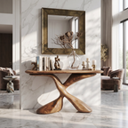 Mid Century Design Console Table For Living Room