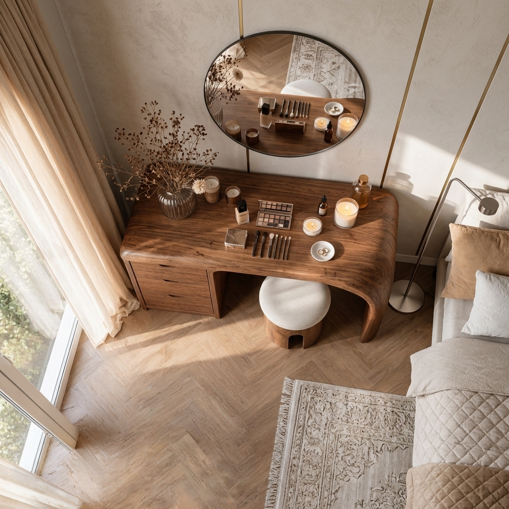 Modern Vanity Table For Bedroom Makeup