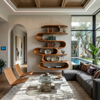 Elegant Wall-Mounted Shelf For Modern Home Decor
