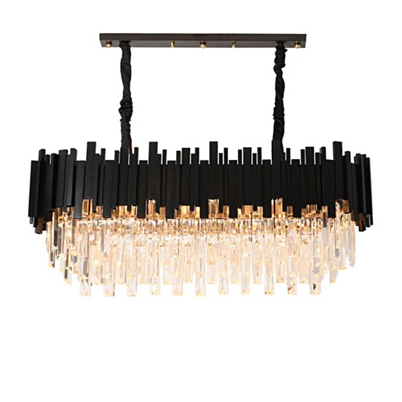 buyGio Black Crystal Dining Room Chandelier - Morsale