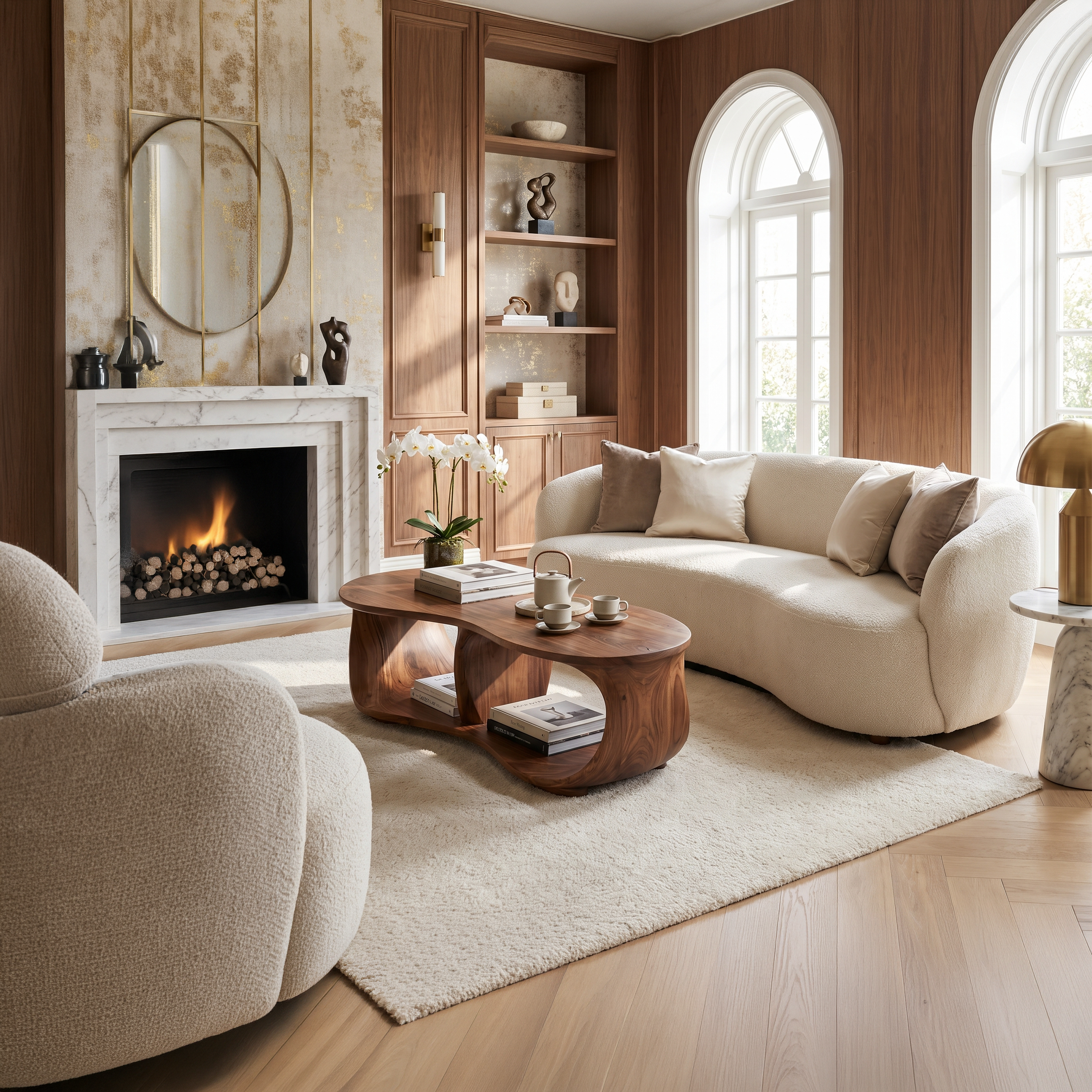 Handcrafted Solid Wood Table For Cozy Interiors