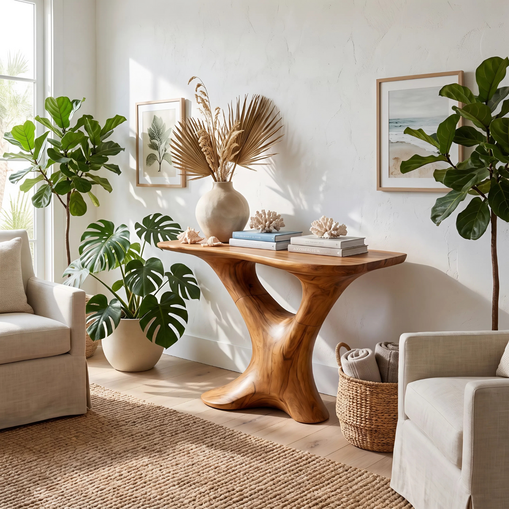Farmhouse Foyer Table Entryway Decor