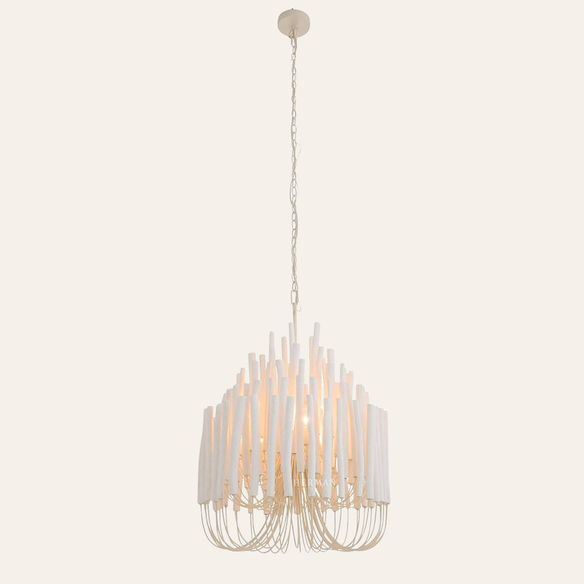 Tilda Alabaster Chandelier  21" 36"