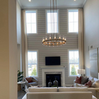Ravelle Clear Glass Round Chandelier 36"